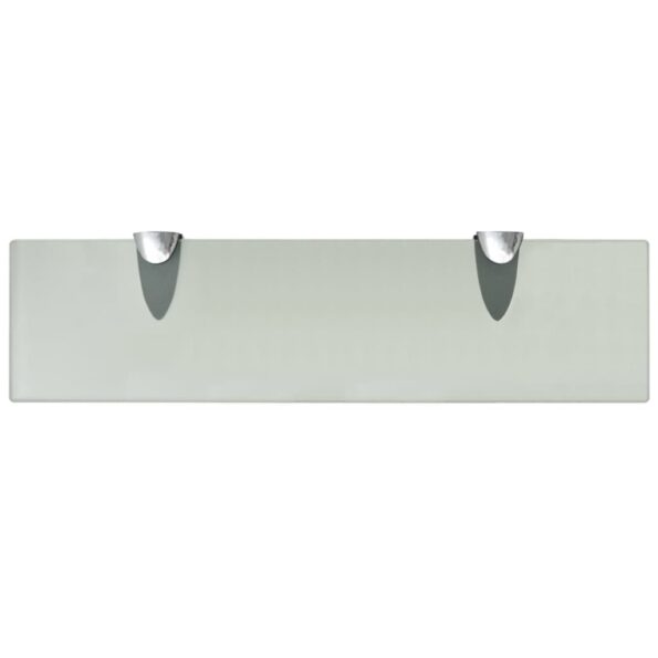 vidaXL Nástenná polička 2 ks sklo 40x10 cm 8 mm – Obrázok 4