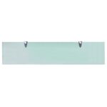 vidaXL Nástenná polička 2 ks sklo 90x20 cm 8 mm – Obrázok 4
