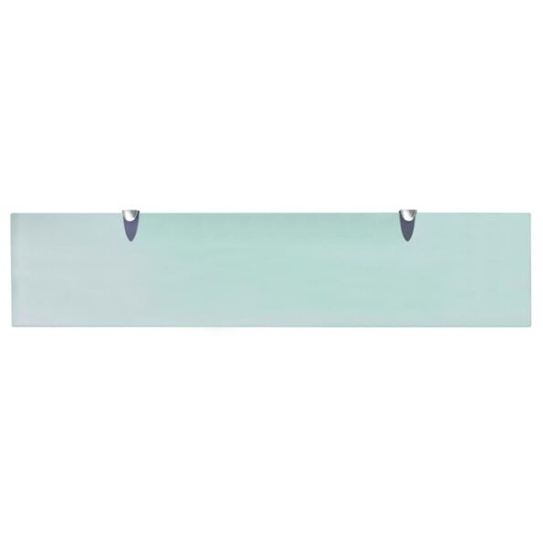 vidaXL Nástenná polička 2 ks sklo 90x20 cm 8 mm – Obrázok 4