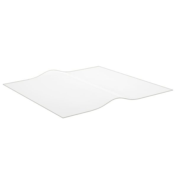 vidaXL Chránič na stôl priehľadný 80x80 cm 1,6 mm PVC – Obrázok 4