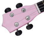 vidaXL Sopránové ukulele s taškou pre deti ružové 23" – Obrázok 9