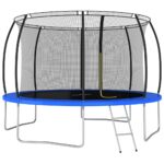 vidaXL Trampolína okrúhla 366x80 cm 150 kg