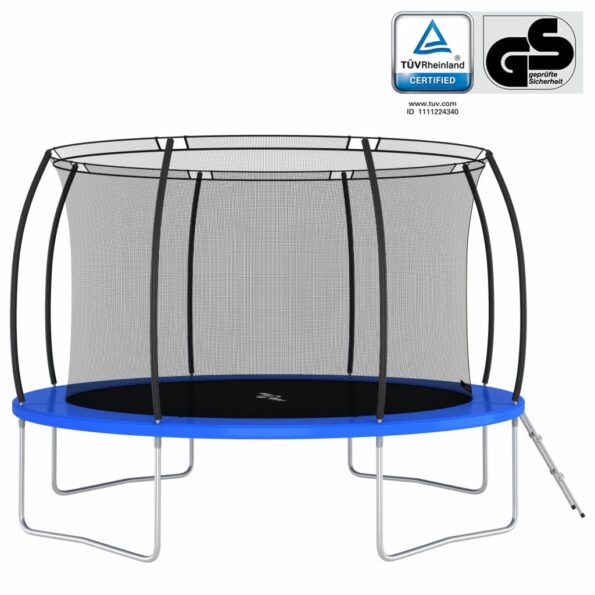 vidaXL Trampolína okrúhla 366x80 cm 150 kg – Obrázok 3