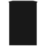 vidaXL Písací stôl, čierny 100x50x76 cm, kompozitné drevo – Obrázok 8