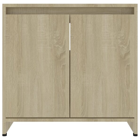 vidaXL Skrinka do kúpeľne, dub sonoma 60x33x61 cm, kompozitné drevo – Obrázok 8