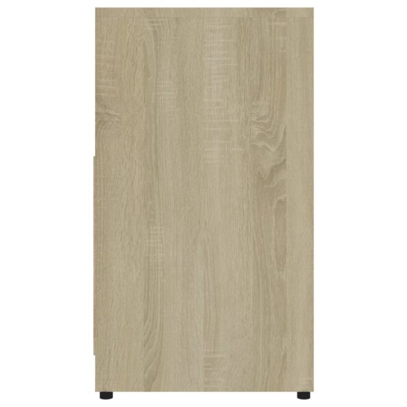 vidaXL Skrinka do kúpeľne, dub sonoma 60x33x61 cm, kompozitné drevo – Obrázok 9