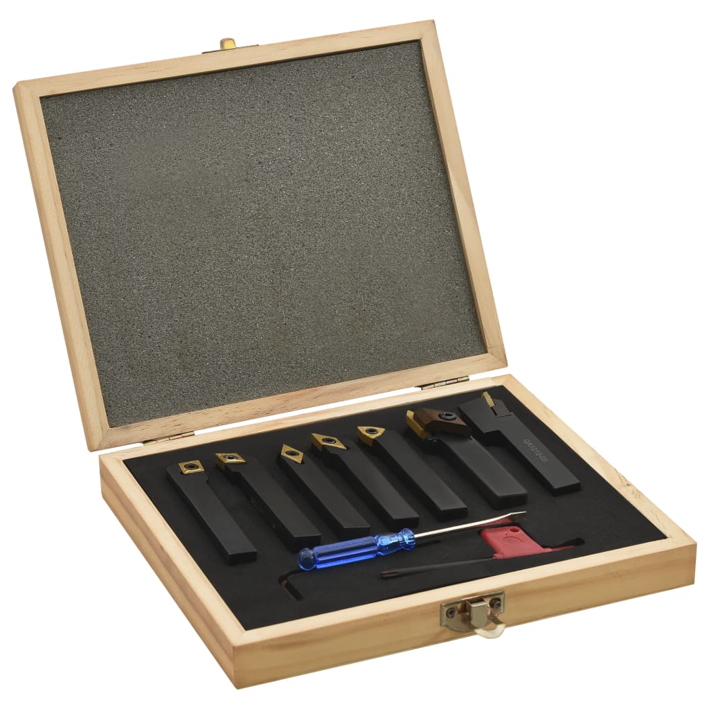 VXL8720286025314_a_en_hd_1.jpg vidaXL Sústružnícke nože, vymeniteľné plátky, sada 12ks, 12x12mm 80 mm – Obrázok 1