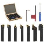 vidaXL Sústružnícke nože, vymeniteľné plátky, sada 12ks, 12x12mm 80 mm – Obrázok 3