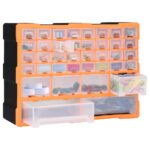 vidaXL Organizér so 38 zásuvkami 52x16x37,5 cm – Obrázok 3