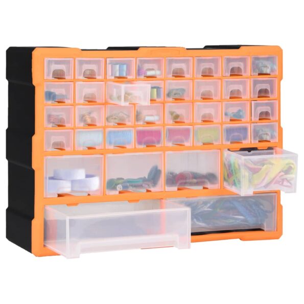 vidaXL Organizér so 38 zásuvkami 52x16x37,5 cm – Obrázok 3