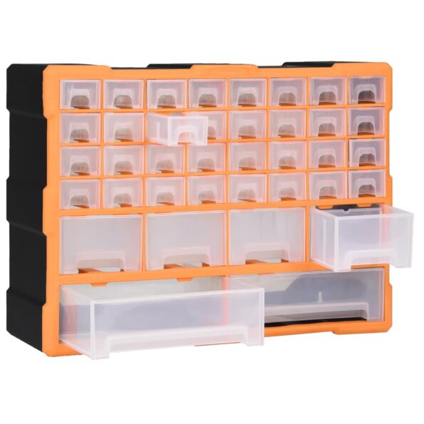 vidaXL Organizér so 38 zásuvkami 52x16x37,5 cm – Obrázok 5