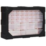 vidaXL Organizér so 38 zásuvkami 52x16x37,5 cm – Obrázok 7