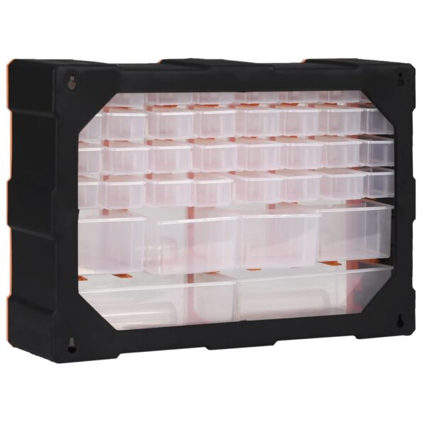 vidaXL Organizér so 38 zásuvkami 52x16x37,5 cm – Obrázok 7