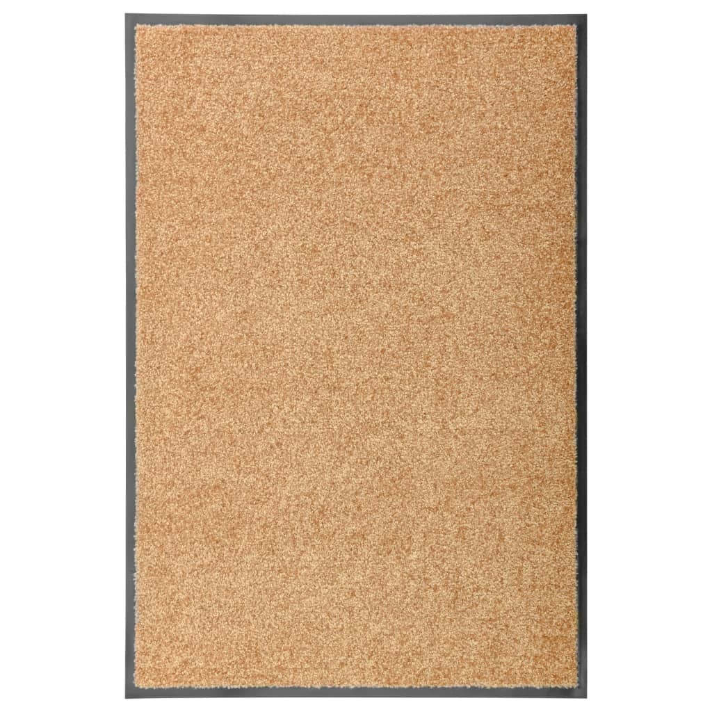 VXL8720286065167_a_en_hd_1.jpg vidaXL Rohožka, prateľná, krémová 60x90 cm – Obrázok 1
