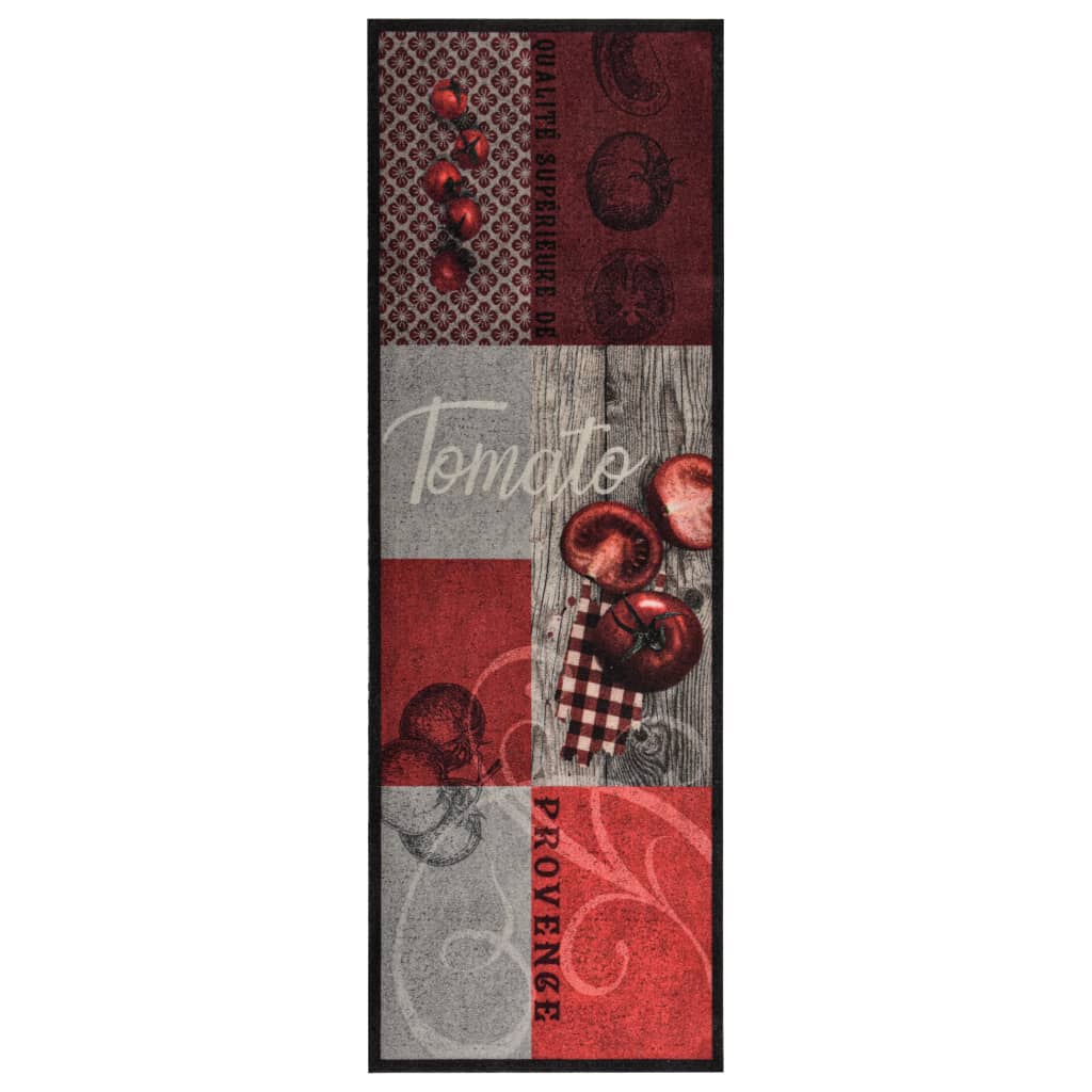 VXL8720286065228_a_en_hd_1.jpg vidaXL Kuchynská rohožka prateľná 60x180 cm Tomato – Obrázok 1
