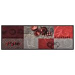 vidaXL Kuchynská rohožka prateľná 60x180 cm Tomato – Obrázok 3