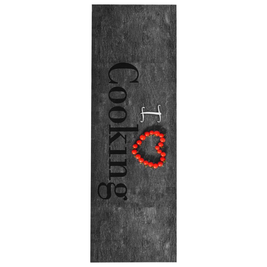 VXL8720286065242_a_en_hd_1.jpg vidaXL Kuchynská rohožka prateľná 60x180 cm Cooking – Obrázok 1