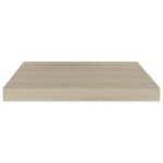 vidaXL Plávajúce nástenné police 2 ks, dubové 50x23x3,8 cm, MDF – Obrázok 5