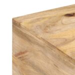 vidaXL Konferenčný stolík 67x67x45 cm, mangový masív – Obrázok 6