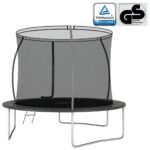 vidaXL Trampolína okrúhla 305x76 cm 150 kg – Obrázok 5