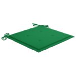 vidaXL Podložky na záhradné stoličky 4 ks 50x50x4 cm, oxfordská látka – Obrázok 4