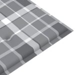 vidaXL Podložka na záhradnú lavičku 180x50x4 cm, oxfordská látka – Obrázok 4