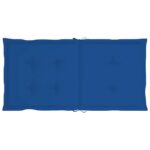vidaXL Podložky na záhradné stoličky, nízke operadlo 4 ks 100x50x3 cm – Obrázok 5