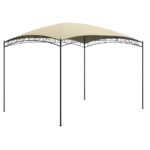 vidaXL Altánok 3x4x2,65 m krémový 180 g/m²