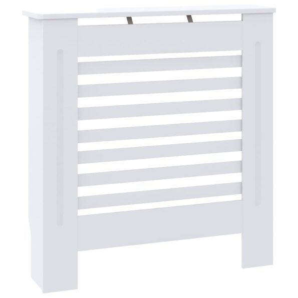 vidaXL Kryt na radiátor biely 78 cm MDF – Obrázok 2