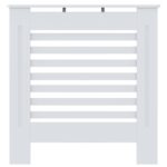 vidaXL Kryt na radiátor biely 78 cm MDF – Obrázok 3