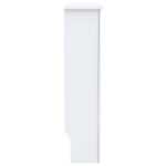 vidaXL Kryt na radiátor biely 78 cm MDF – Obrázok 4