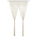 vidaXL Záclona macrame 140x240 cm bavlna