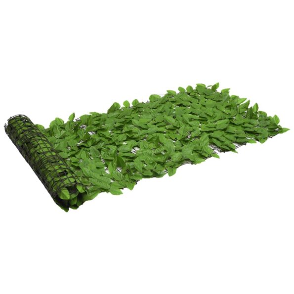 vidaXL Balkónová markíza so zelenými listami 600x75 cm – Obrázok 2