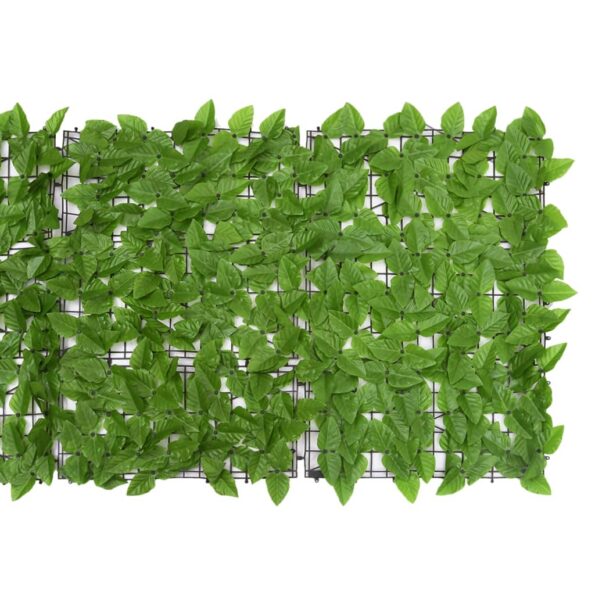 vidaXL Balkónová markíza so zelenými listami 600x75 cm – Obrázok 3