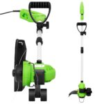 vidaXL Elektrický teleskopický orezávač trávnika 29 cm 550 W – Obrázok 3