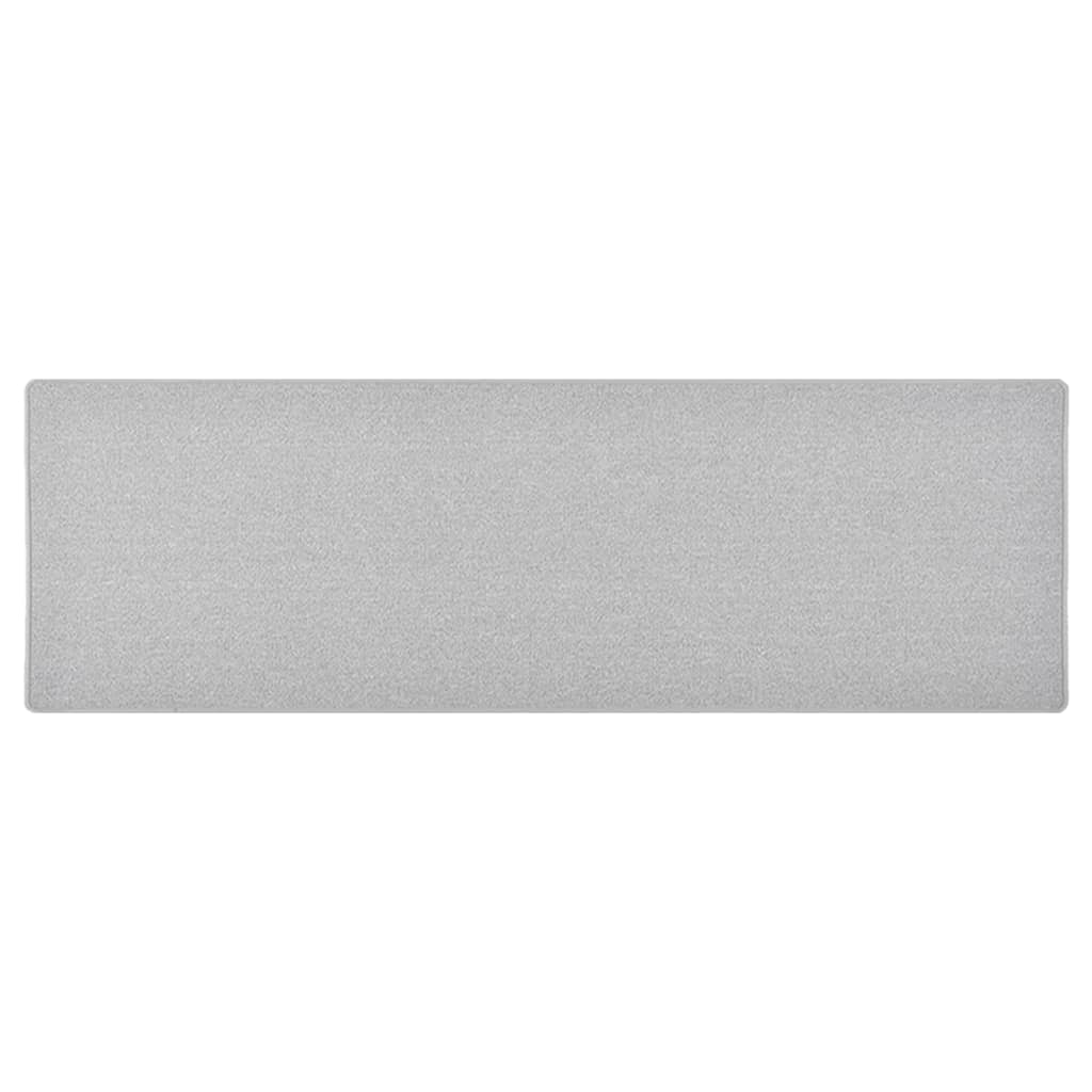 VXL8720286330432_a_en_hd_1.jpg vidaXL Kobercový behúň svetlosivý 80x250 cm – Obrázok 1