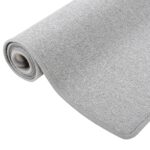 vidaXL Kobercový behúň svetlosivý 80x250 cm – Obrázok 3