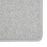 vidaXL Kobercový behúň svetlosivý 80x250 cm – Obrázok 4