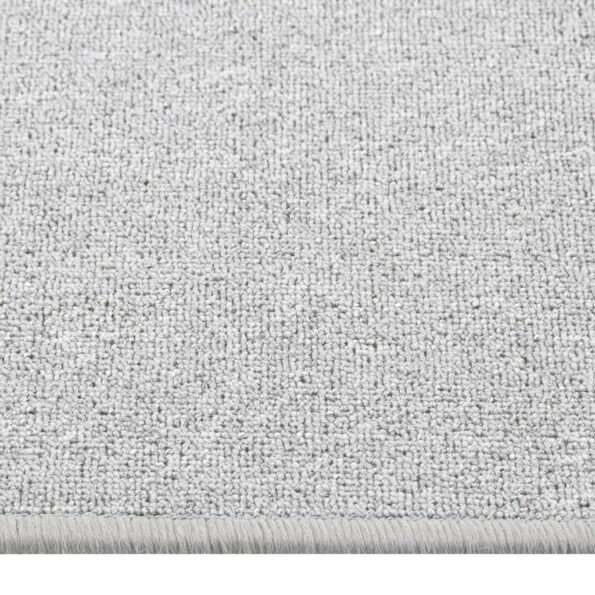 vidaXL Kobercový behúň svetlosivý 80x250 cm – Obrázok 5
