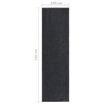 vidaXL Rohož na zachytávanie nečistôt 100x350 cm antracitová – Obrázok 6