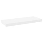 vidaXL Plávajúca nástenná polica dubová a biela 60x23,5x3,8 cm MDF – Obrázok 2