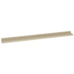 vidaXL Nástenné police 4 ks, dub sonoma 100x9x3 cm – Obrázok 5
