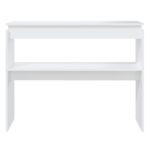 vidaXL Konzolový stolík, biely 102x30x80 cm, kompozitné drevo – Obrázok 4