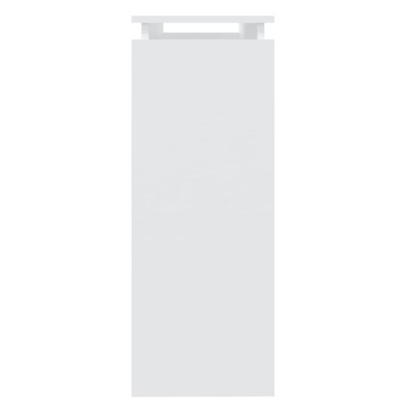 vidaXL Konzolový stolík, biely 102x30x80 cm, kompozitné drevo – Obrázok 5