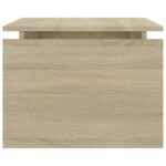 vidaXL Konferenčný stolík, dub sonoma 68x50x38 cm, kompozitné drevo – Obrázok 6
