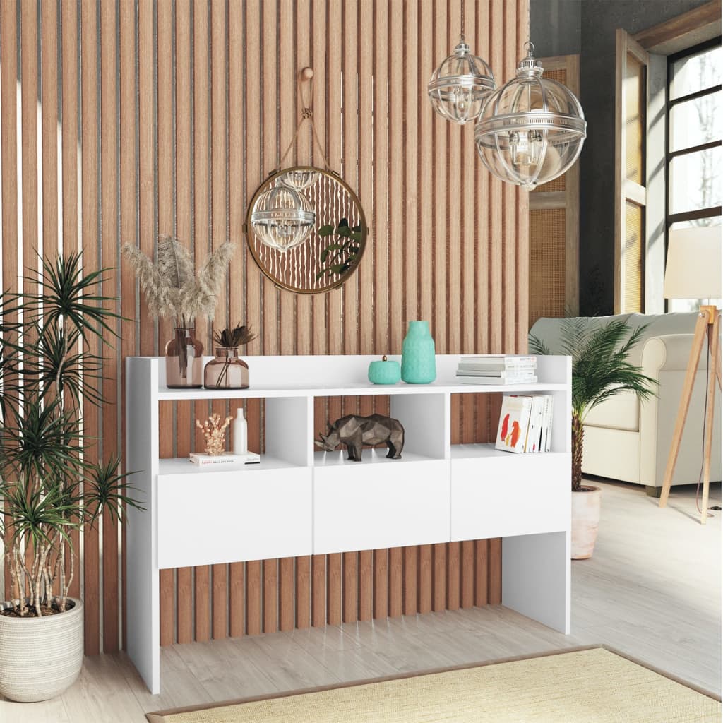 VXL8720286607176_m_en_hd_1.jpg vidaXL Komoda, biela 105x30x70 cm, kompozitné drevo – Obrázok 1