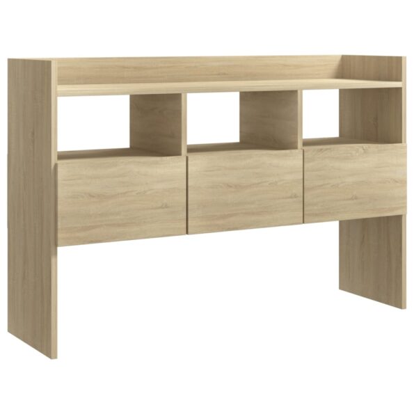 vidaXL Komoda, dub sonoma 105x30x70 cm, kompozitné drevo – Obrázok 2