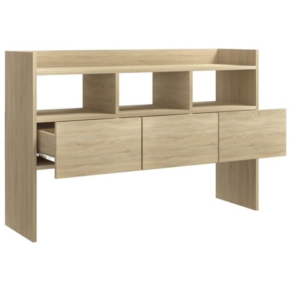 vidaXL Komoda, dub sonoma 105x30x70 cm, kompozitné drevo – Obrázok 5
