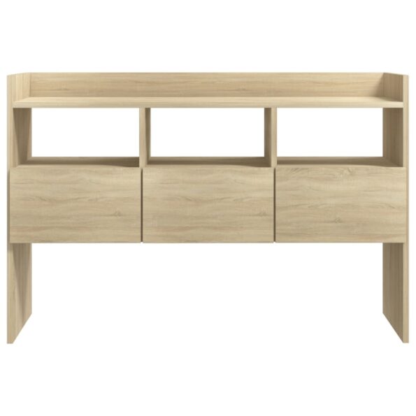 vidaXL Komoda, dub sonoma 105x30x70 cm, kompozitné drevo – Obrázok 6