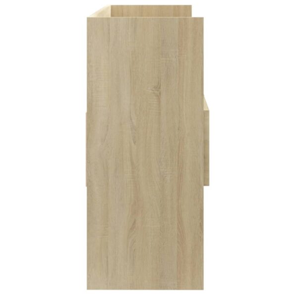 vidaXL Komoda, dub sonoma 105x30x70 cm, kompozitné drevo – Obrázok 7